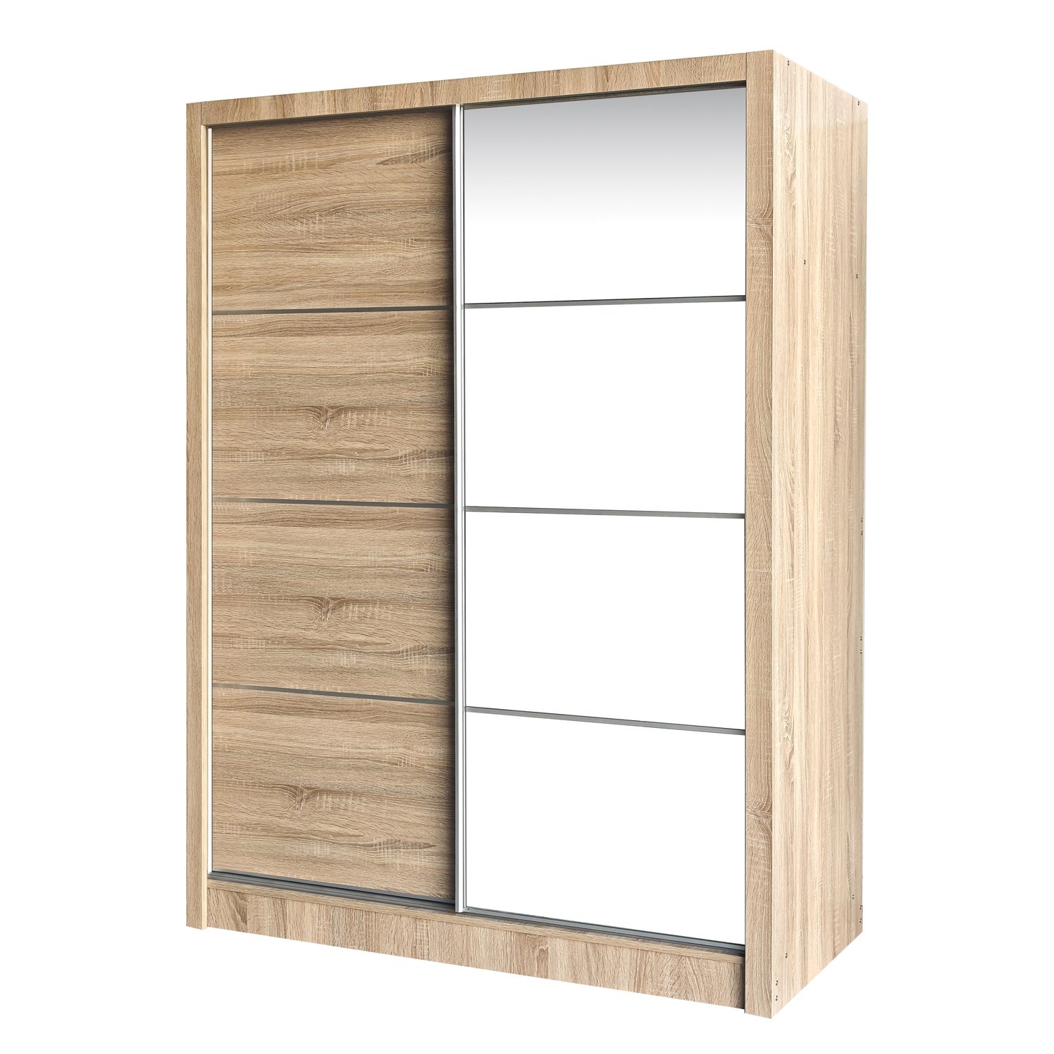 14370127-1 Ντουλάπα ArteLibre TIRIL Φυσικό Μοριοσανίδα 180x60x200cm - Image 1