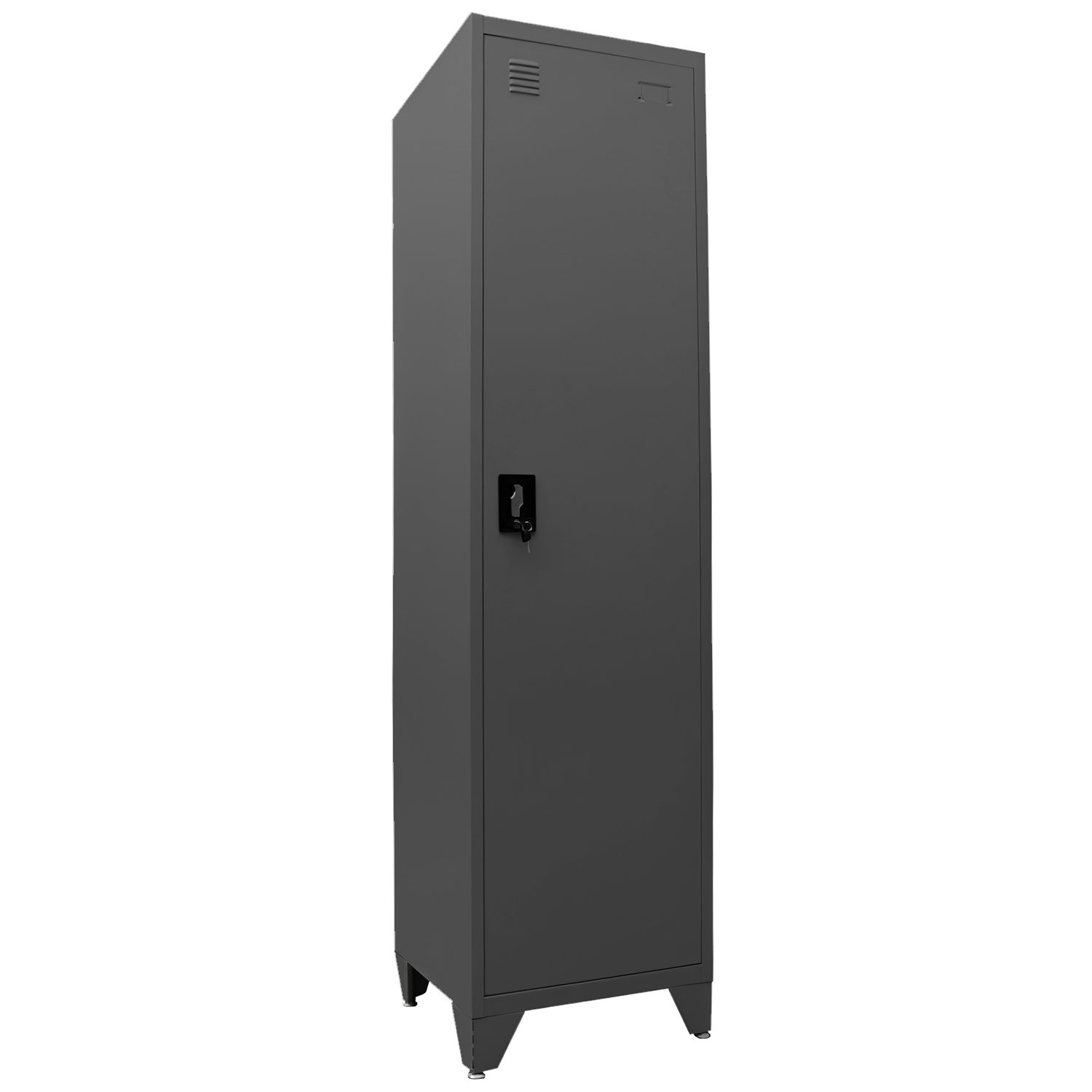 14800023 Φοριαμός ArteLibre SINDARIN Σκούρο Γκρι Μέταλλο 50x50x185cm - Image 1