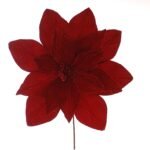 12/96-50cm Κόκκινο διακοσμητικό κλαδί λουλουδιών
