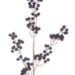 12/144-73cm Κλαδί με σκούρα μπλε berries