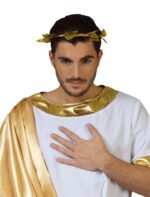 Στεφάνι Αρχαίου Με Φύλλα Χρυσό