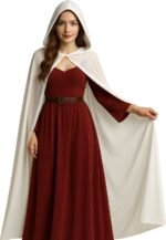 Στολή Κάπα Ενηλίκων Λευκή Unisex 130cm